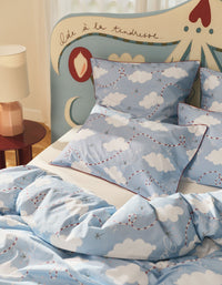 36€ 0QTY _ Taies d'oreiller Bonsoirs x Pangea en percale de coton - Dreams