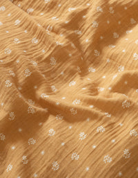 Taies d'oreiller en gaze de coton double épaisseur - Bouton d'Or