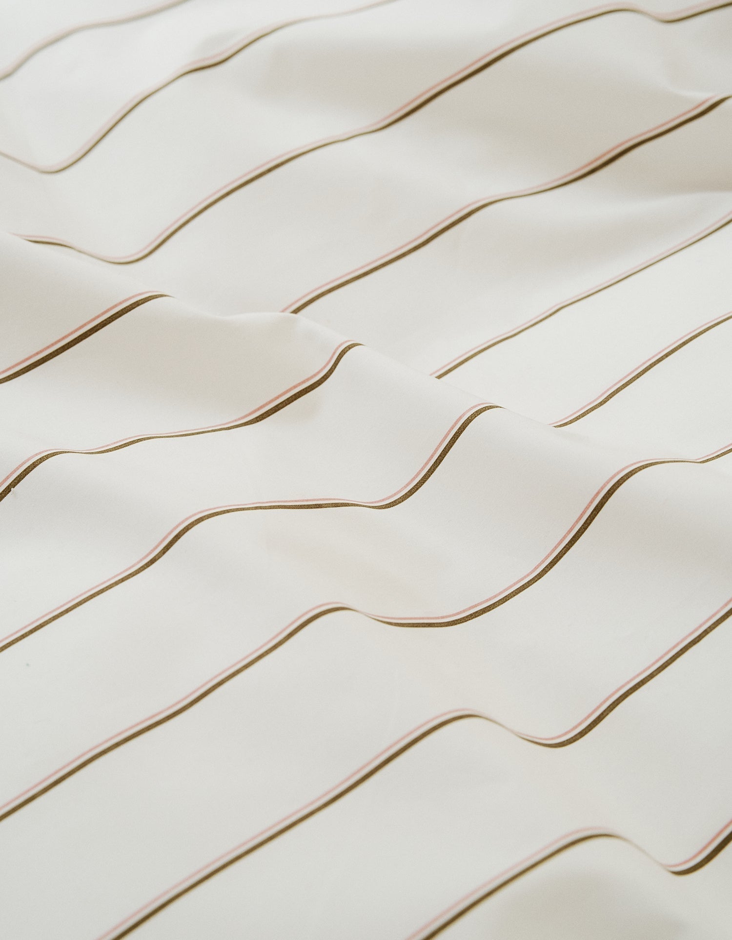 Housse de couette en percale de coton - Olive
