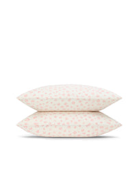 Pillowcases in double-ply cotton gauze - Pink Léo