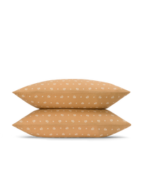 Taies d'oreiller en gaze de coton double épaisseur - Bouton d'Or