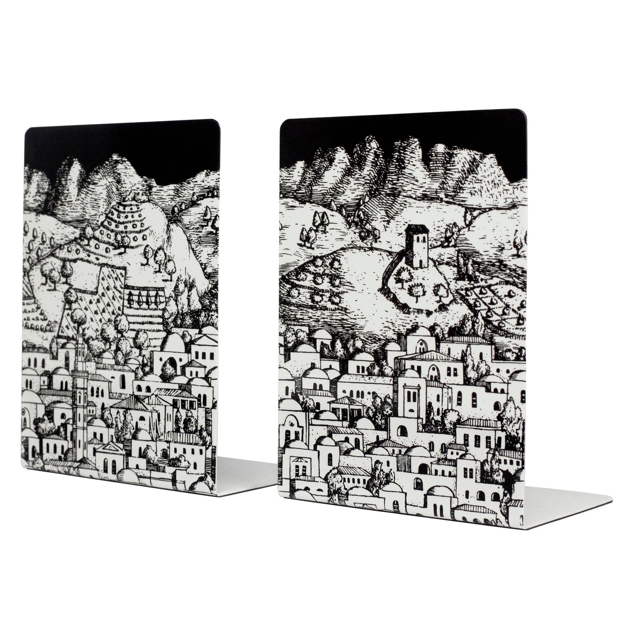 Gerusalemme Bookend - Black & White