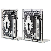 Libri Proibiti bookends - Black & White
