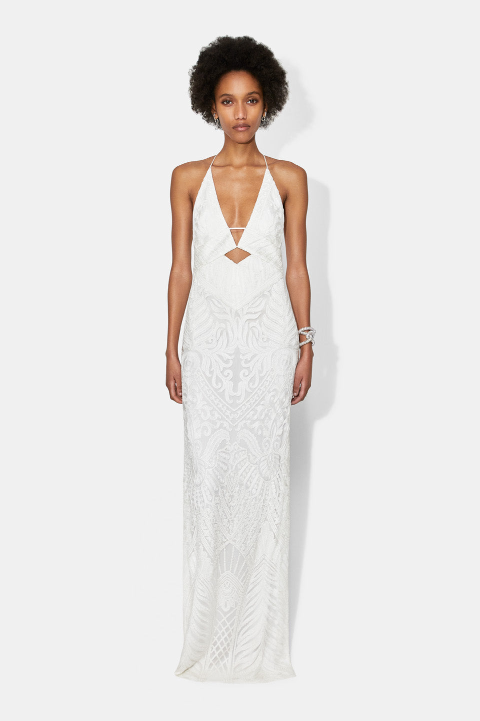 Borghese Cut Out Gown