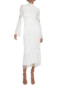 Borghese Backless Midi Dress