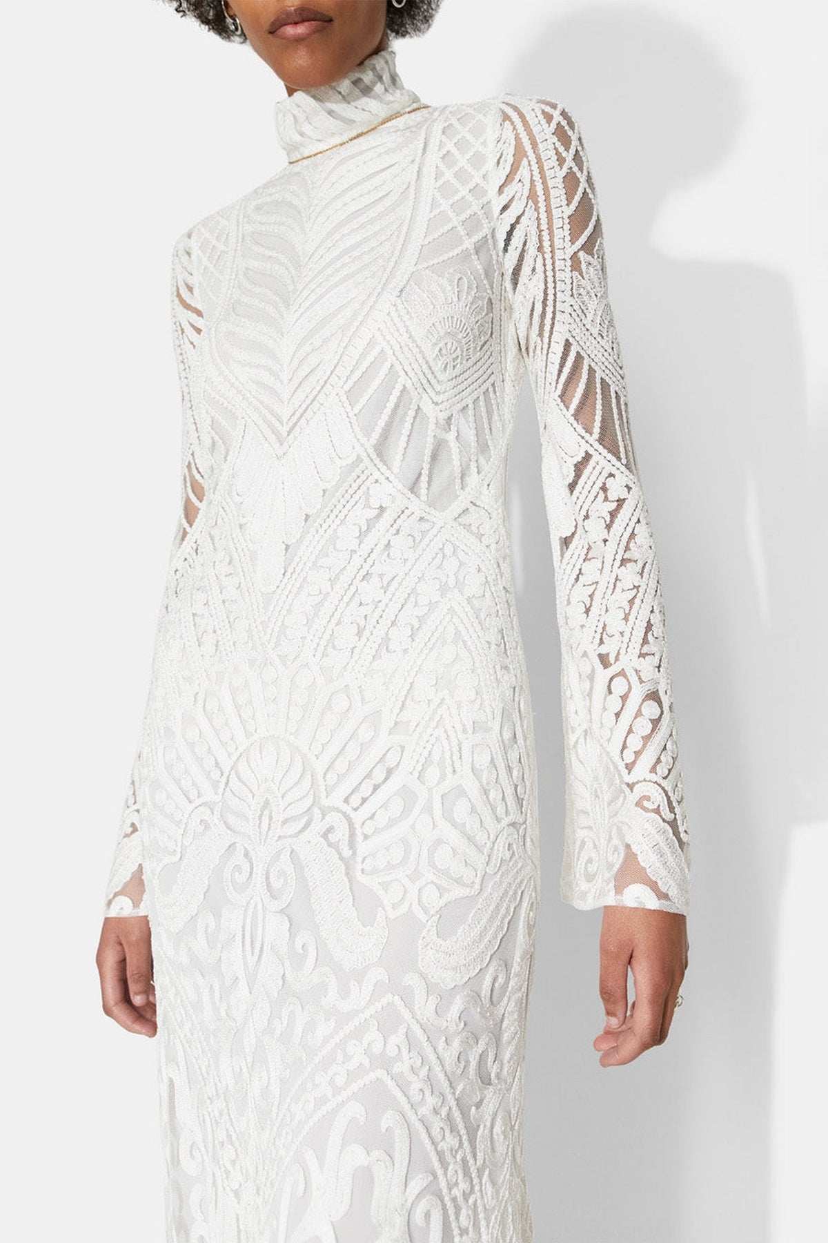 Borghese Backless Midi Dress