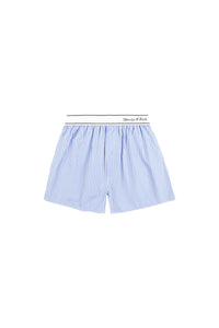 Short à rayures - Light Blue Striped