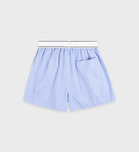 Short à rayures - Light Blue Striped