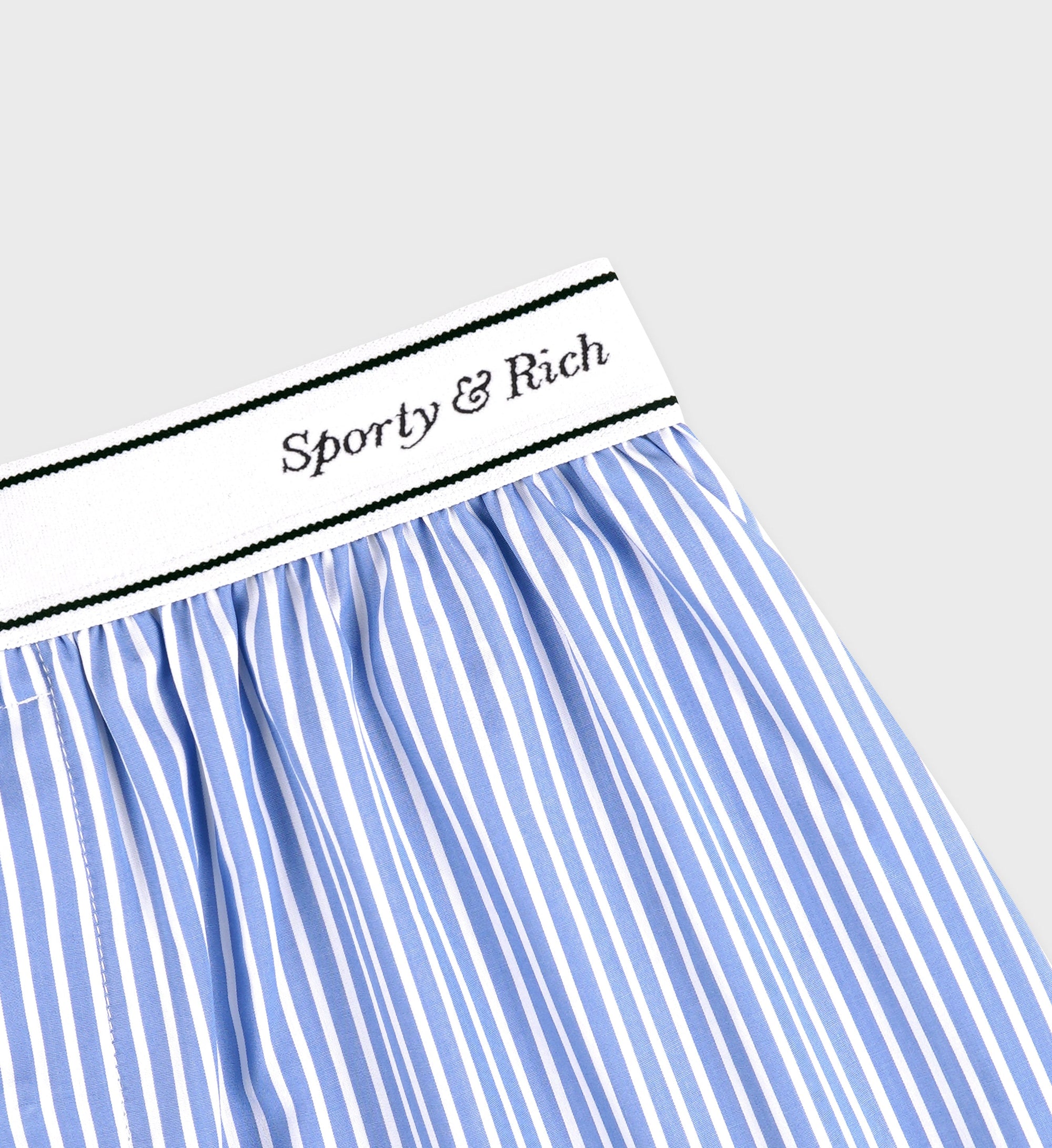 Short à rayures - Light Blue Striped