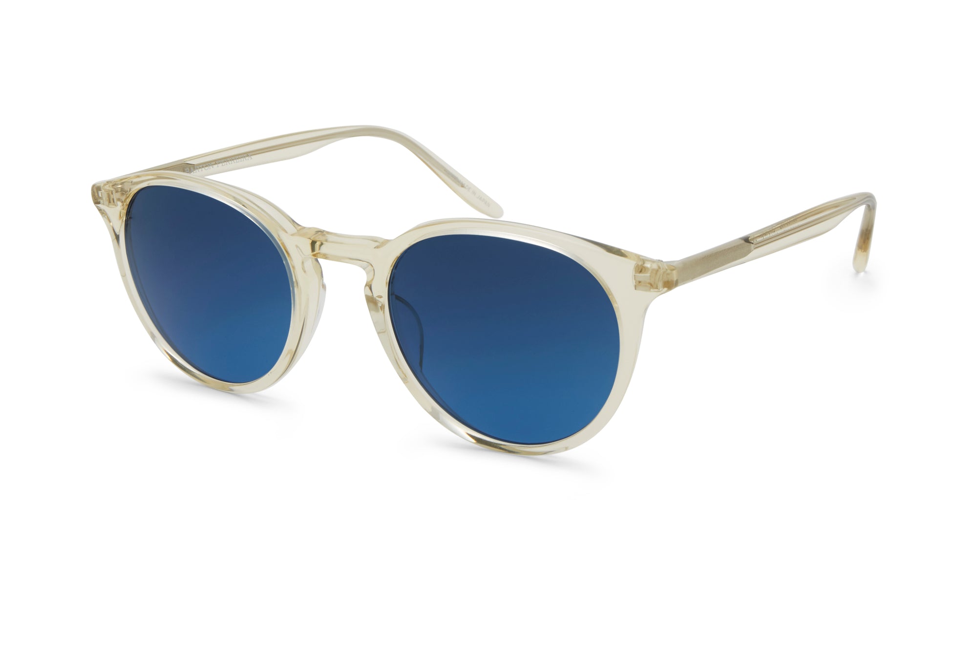 Sunglasses Princeton - Shiny Beige & Gradient Blue