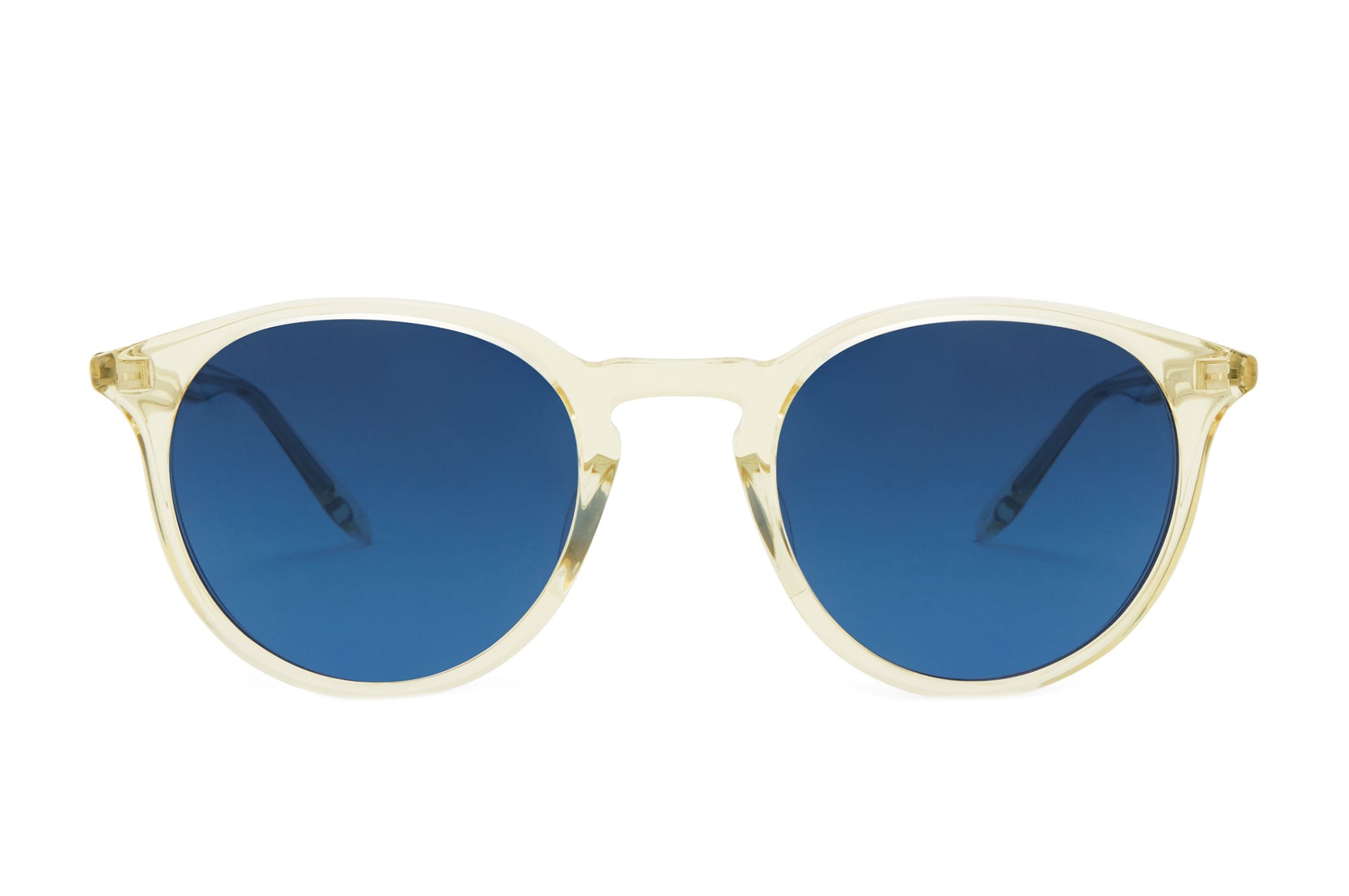 Sunglasses Princeton - Shiny Beige & Gradient Blue