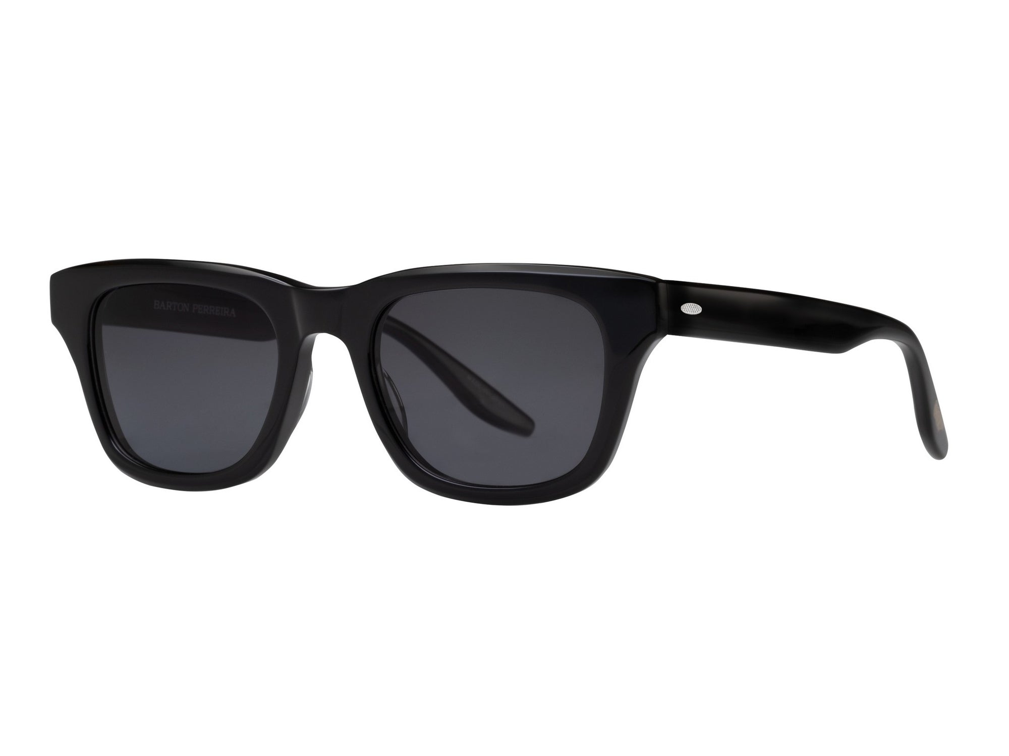 Sunglasses Thunderball - Shiny Black  & Smoke Polarized