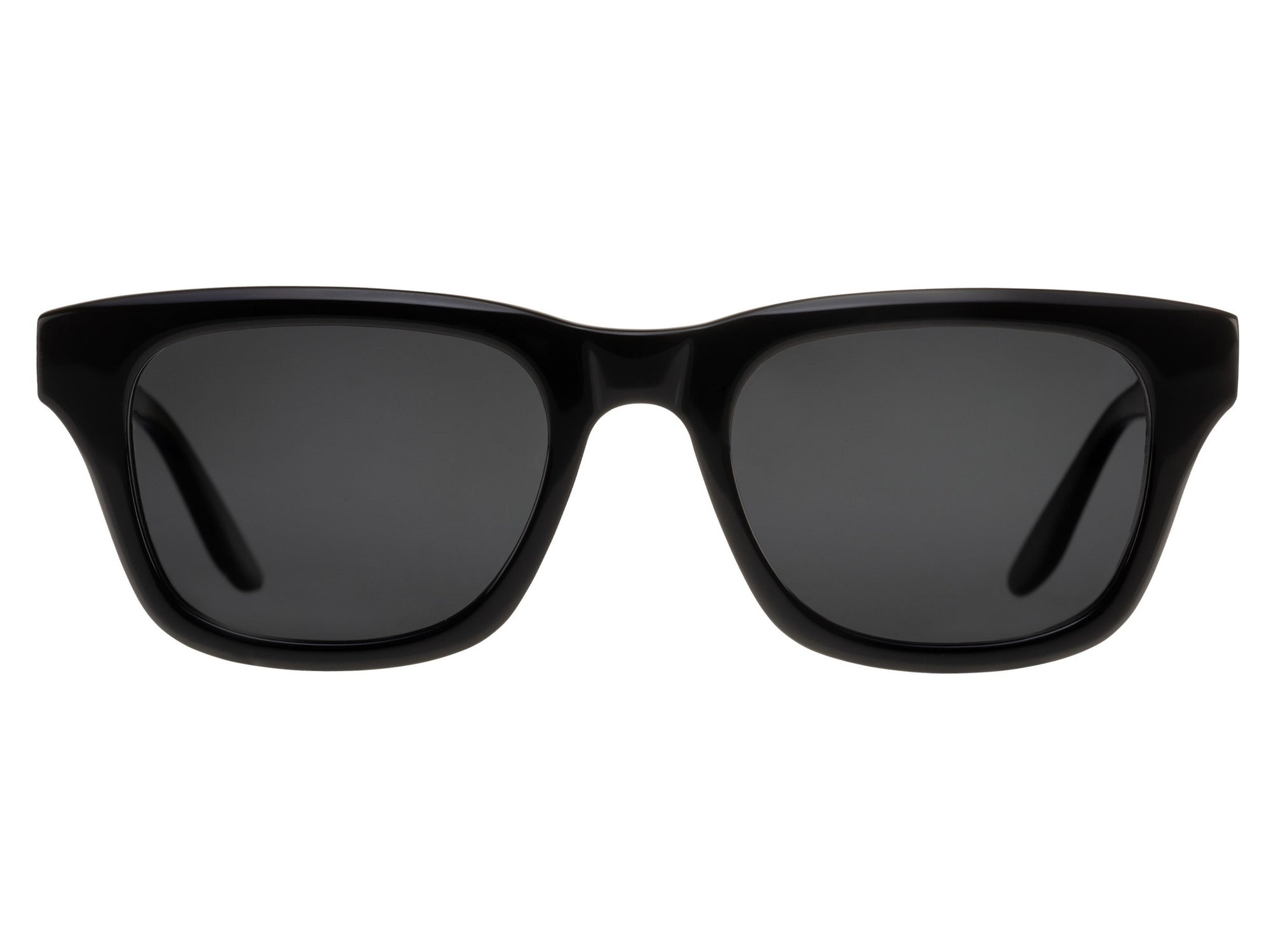 Sunglasses Thunderball - Shiny Black  & Smoke Polarized