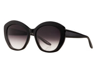 Sunglasses Galilea - Shiny Black  & Gradient Smoke