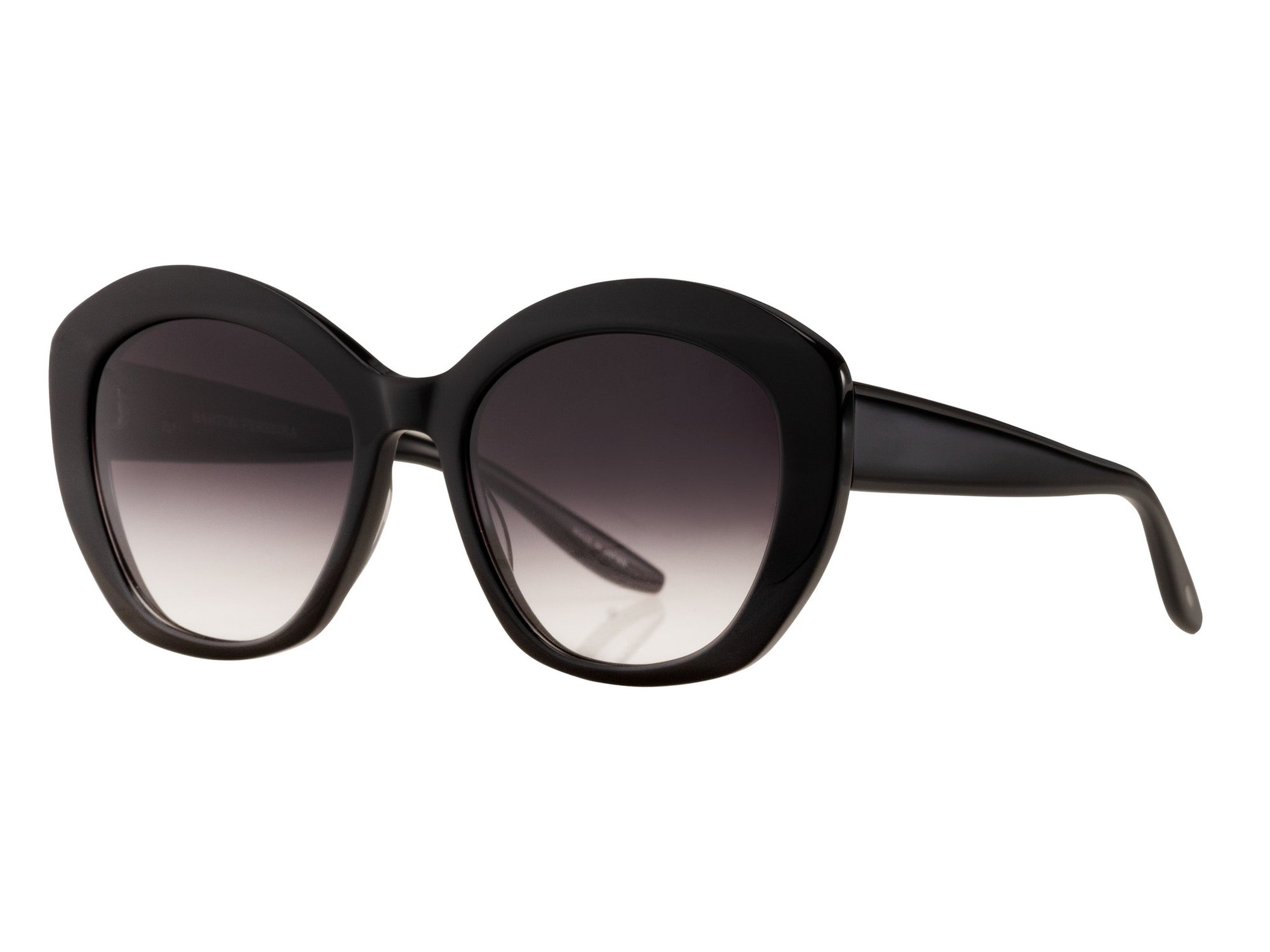 Sunglasses Galilea - Shiny Black  & Gradient Smoke