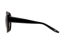 Sunglasses Galilea - Shiny Black  & Gradient Smoke