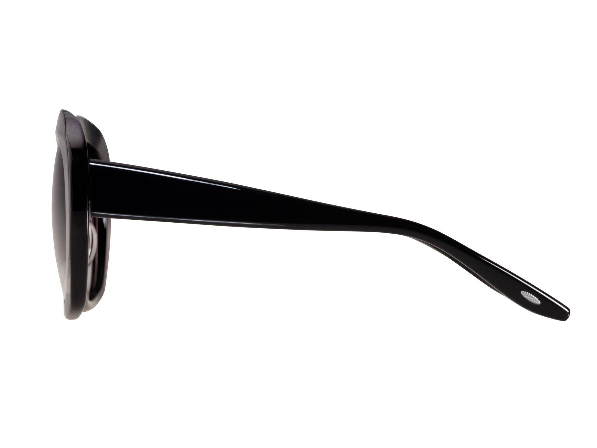 Sunglasses Galilea - Shiny Black  & Gradient Smoke