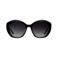 Lunettes de soleil Galilea - Shiny Black & Gradient Smoke