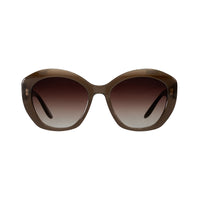 Lunettes de soleil Galilea - Shiny Dark Brown & Gradient Brown