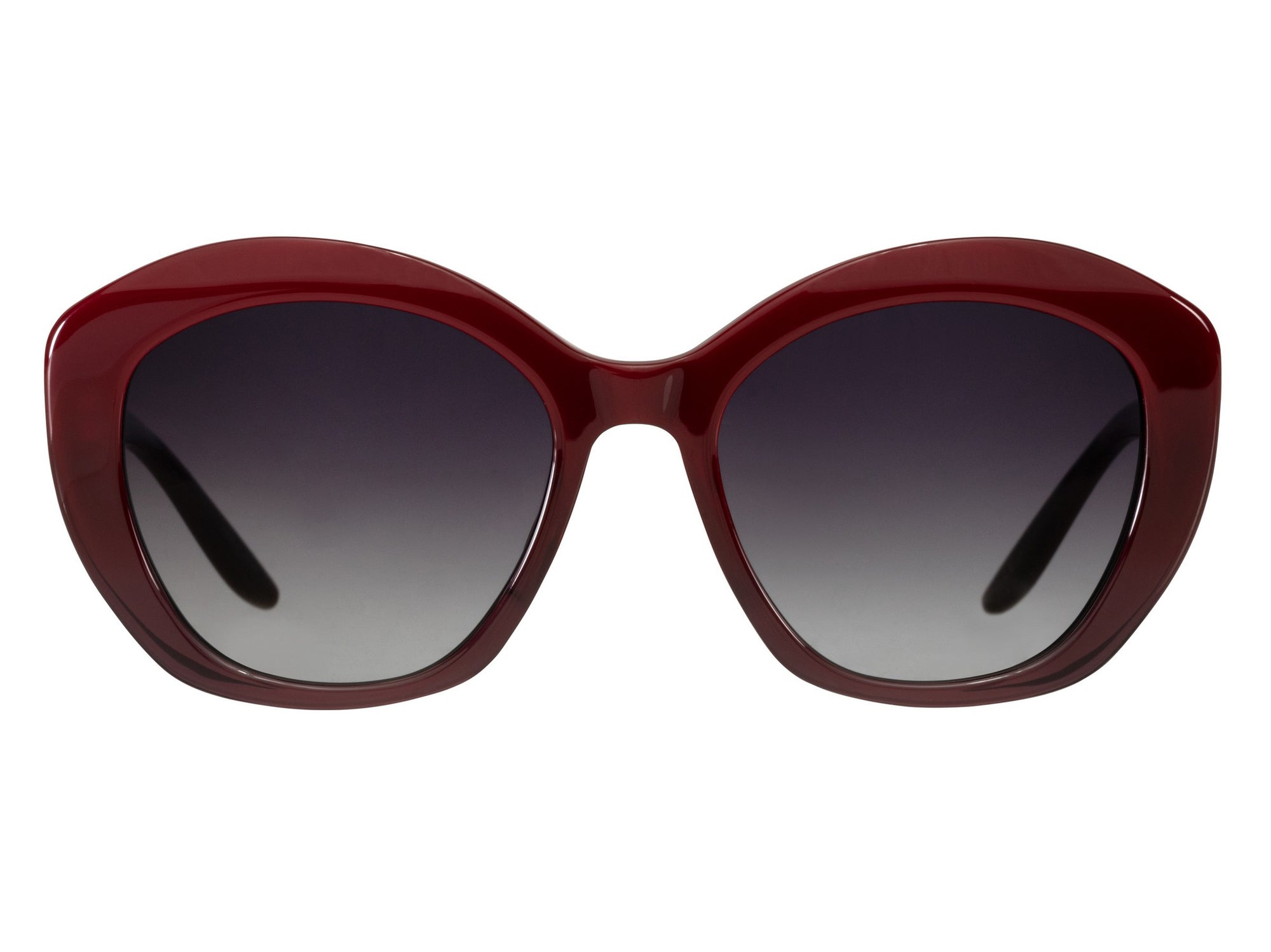 Sunglasses Galilea - Shiny Bordeaux & Gradient Smoke