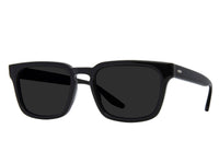 Sunglasses Hamilton - Shiny Black  & Smoke Polarized