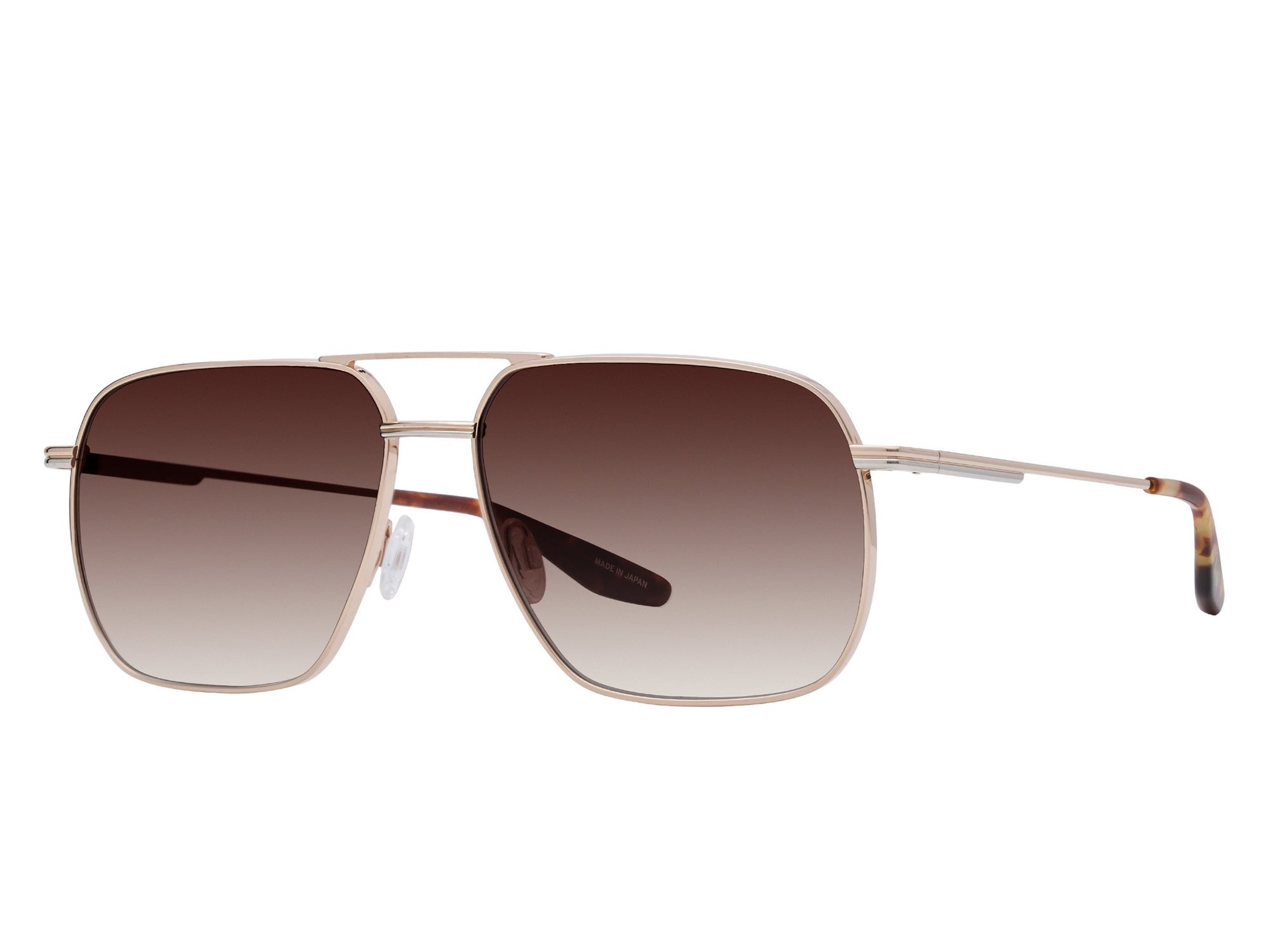 Sunglasses Royale - Shiny Rose Gold & Gradient Brown