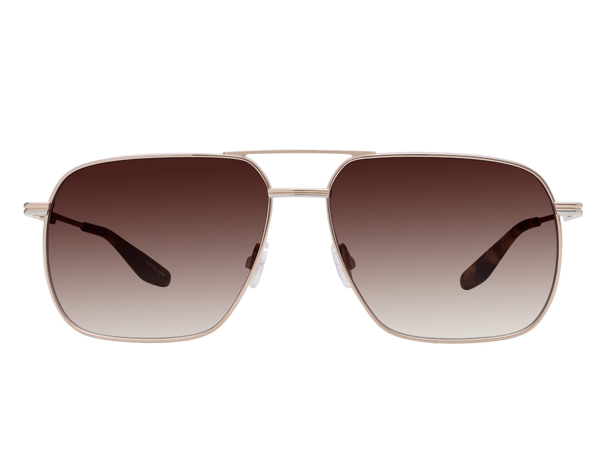 Sunglasses Royale - Shiny Rose Gold & Gradient Brown