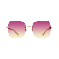 Lunettes de soleil Angie - Shiny Endura Gold & Gradient Bordeaux