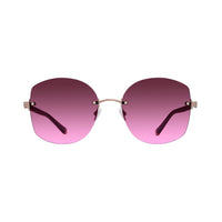 Lunettes de soleil Gloria - Shiny Rose Gold & Gradient Bordeaux