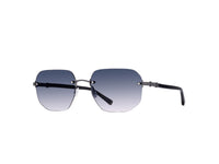 Sunglasses Quinn - Matte Light Ruthenium & Gradient Blue