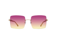 Sunglasses Roxanne - Shiny Endura Gold & Gradient Bordeaux