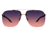 Sunglasses Daniel - Shiny Rose Gold & Gradient