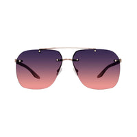 Lunettes de soleil Daniel - Shiny Rose Gold & Gradient