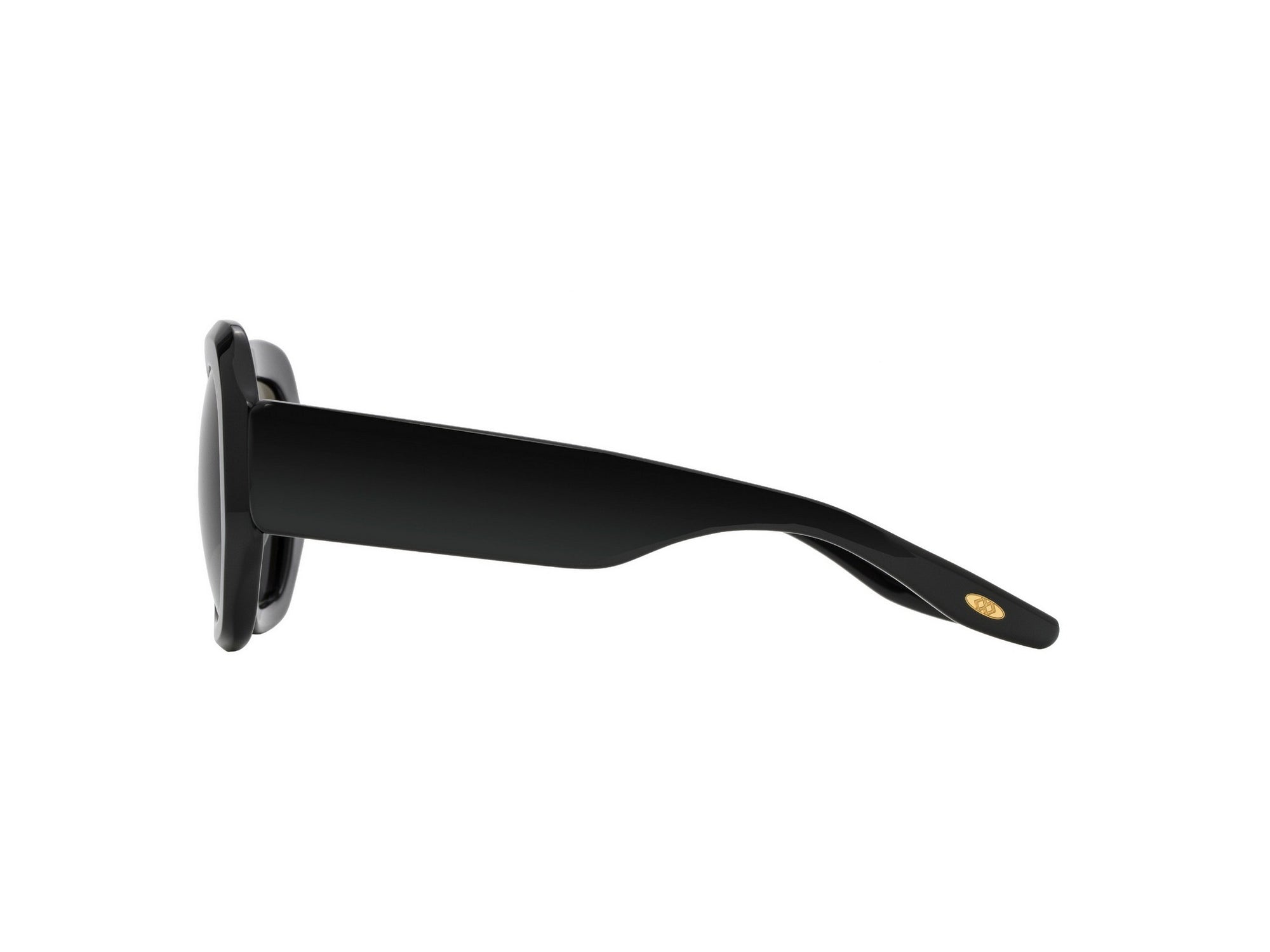 Sunglasses Jagger - Shiny Black  & Smoke