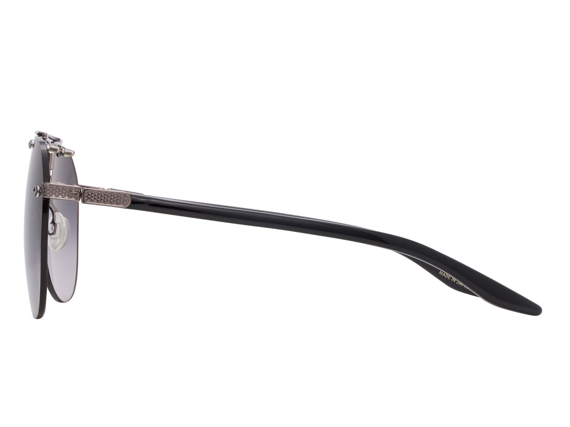 Sunglasses Jean - Shiny Gumetal  & Gradient Blue