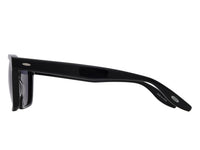 Sunglasses Walker - Shiny Black  & Smoke Polarized