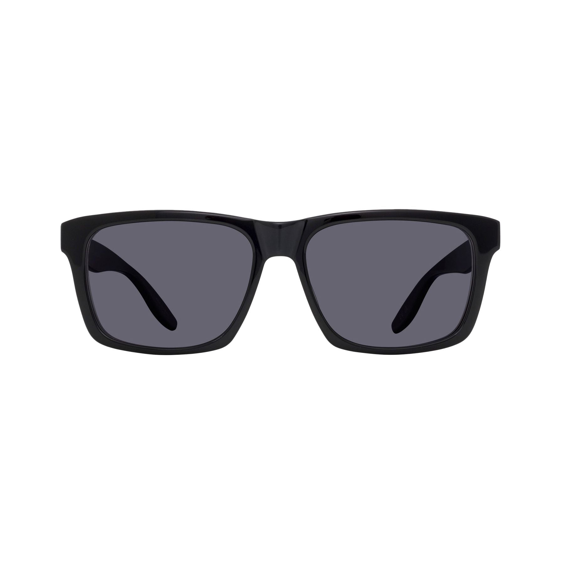 Lunettes de soleil Walker - Shiny Black & Smoke Polarized