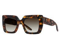 Sunglasses Wailua - Dark Havana & Gradient Green