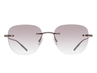 Sunglasses Tyrone - Shiny Light Ruthenium & Smoke
