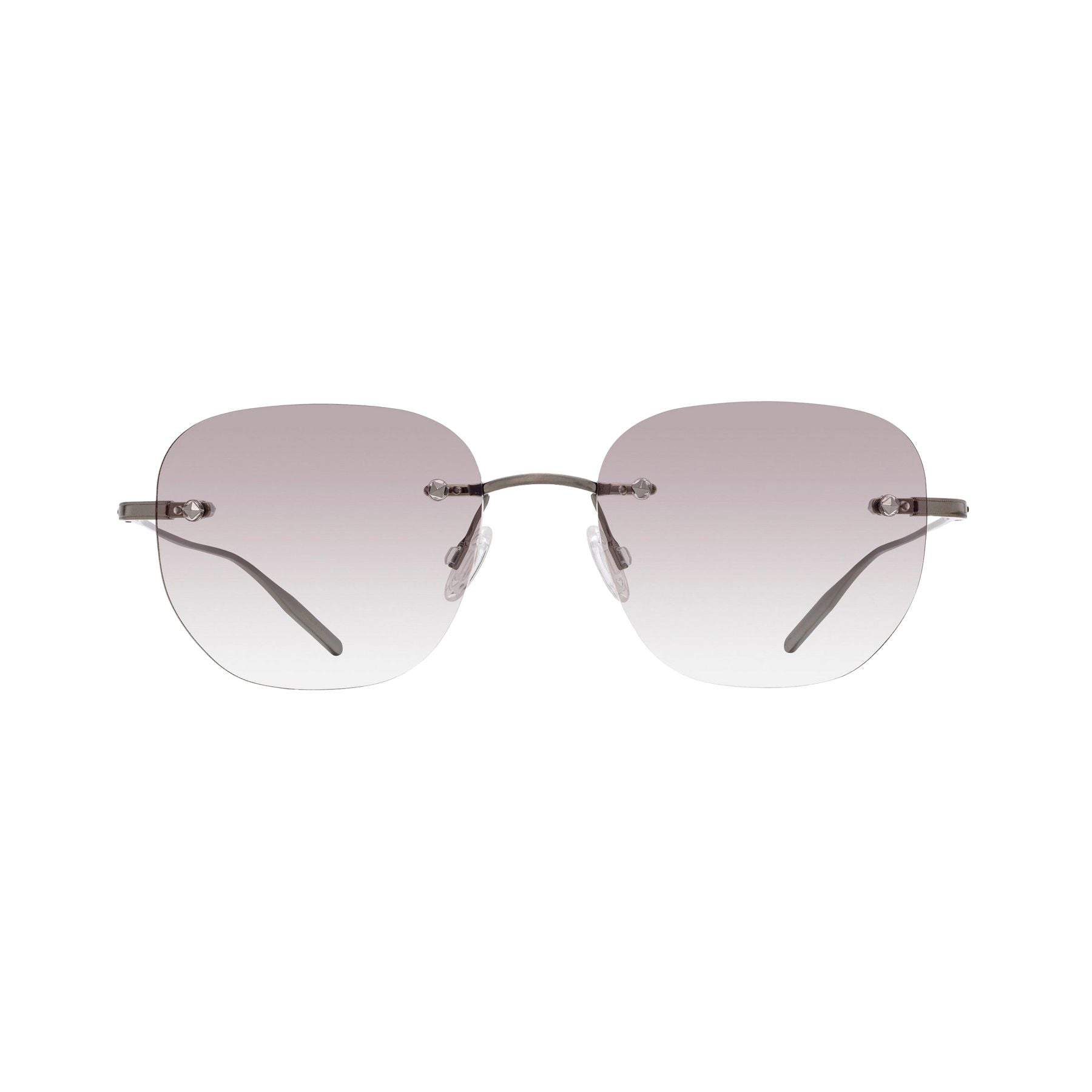 Lunettes de soleil Tyrone - Shiny Light Ruthenium & Smoke