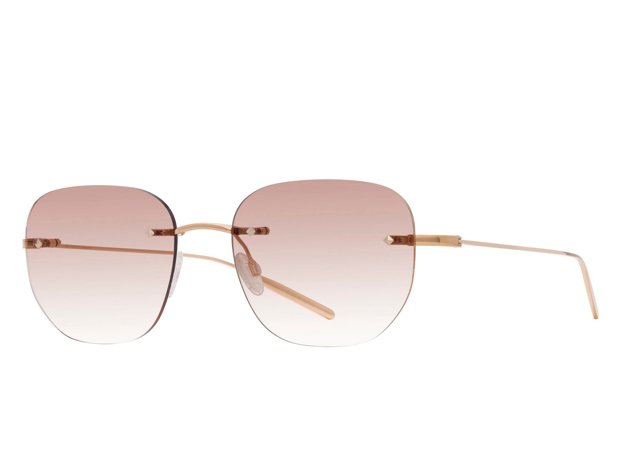 Sunglasses Tyrone - Shiny Endura Gold & Brown