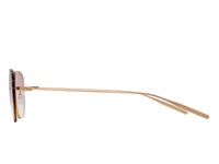 Sunglasses Tyrone - Shiny Endura Gold & Brown