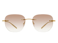 Sunglasses Tyrone - Shiny Endura Gold & Brown