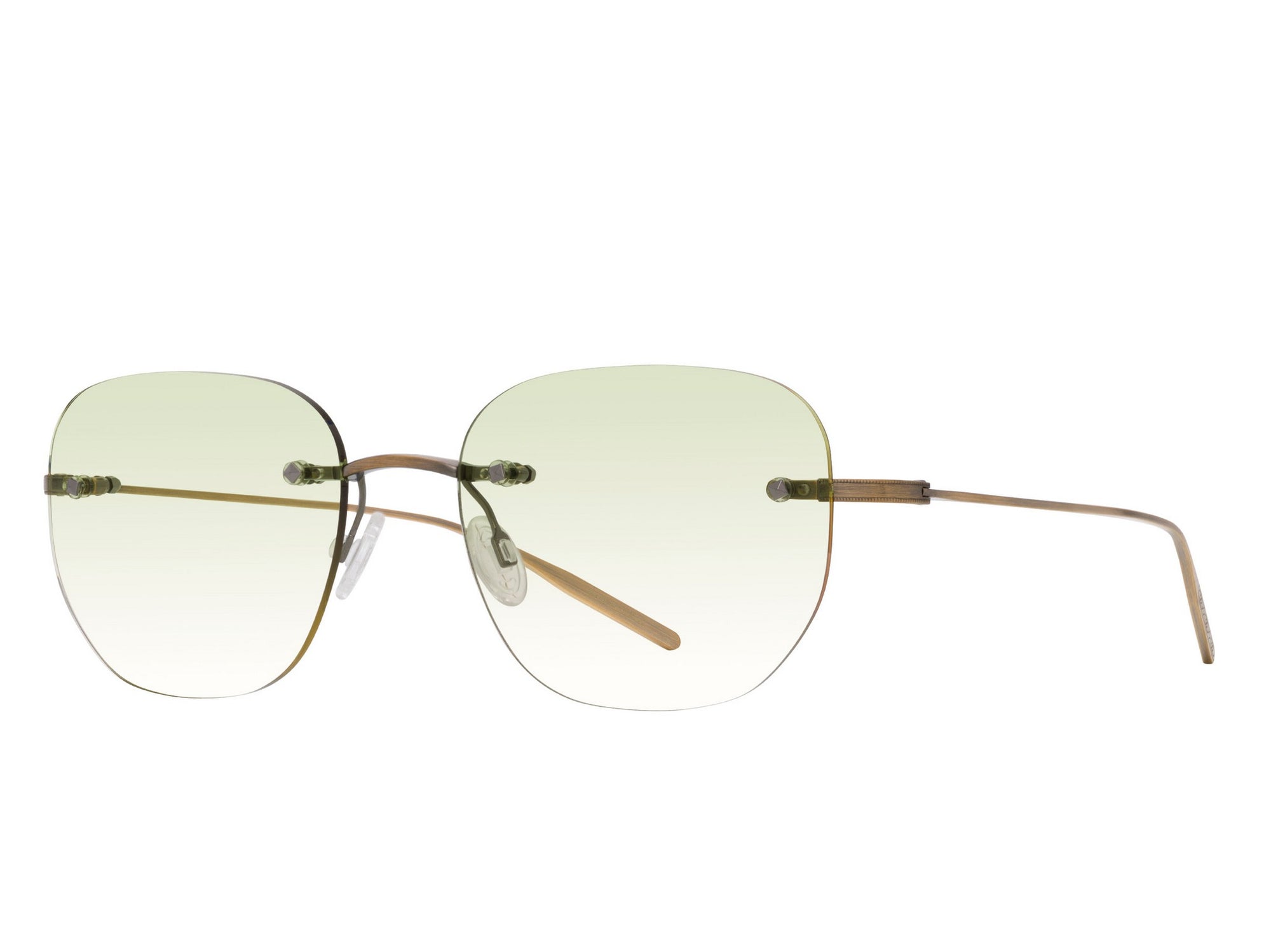 Sunglasses Tyrone - Gold/Other & Green