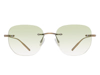 Sunglasses Tyrone - Gold/Other & Green