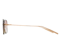 Sunglasses Tyrone - Shiny Dark Green & Brown