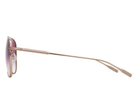 Sunglasses Trask - Shiny Rose Gold & Gradient Bordeaux