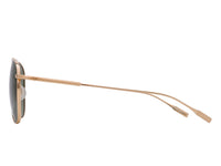 Sunglasses Trask - Shiny Endura Gold & Brown Polarized
