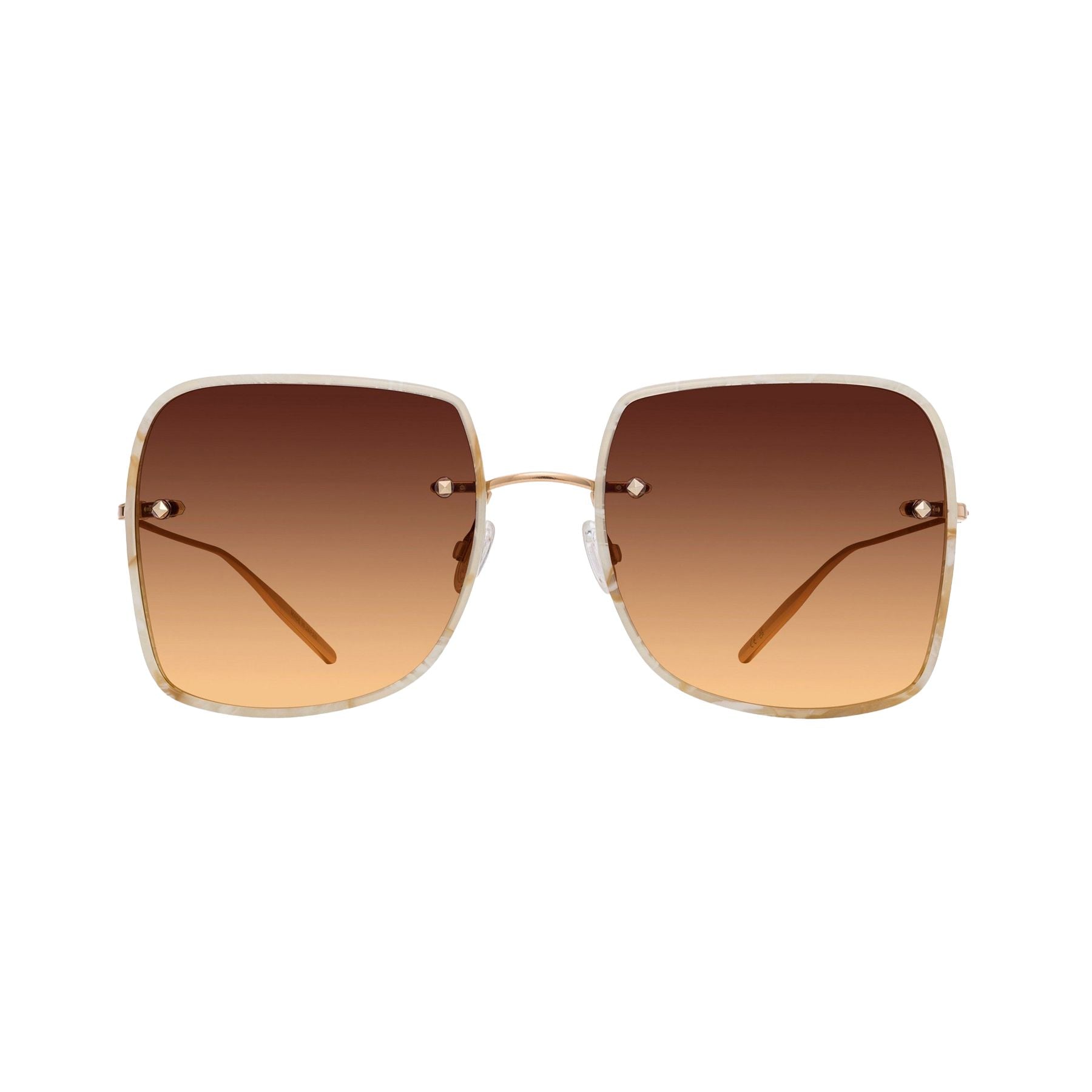 Lunettes de soleil Sharona - Beige Horn & Gradient Brown