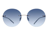 Sunglasses Rigby - Shiny Palladium & Blue